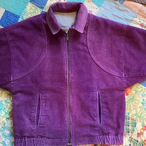 Purple Corduroy Jacket